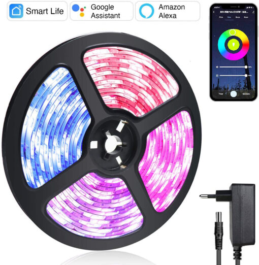 This smart RGB LED strip