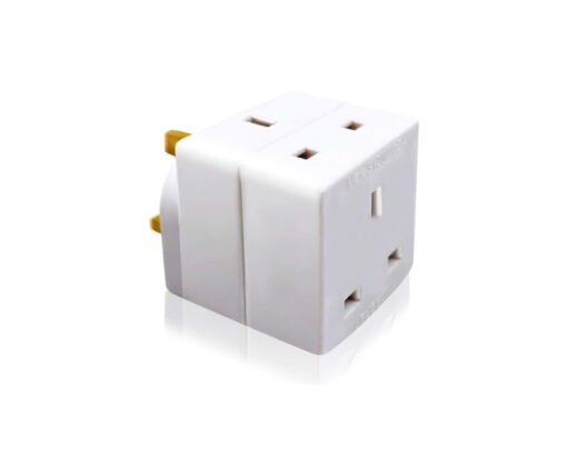 3 Way Block Mains Adapter