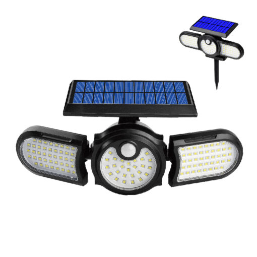 5W Solar Flood Light with PIR Sensor