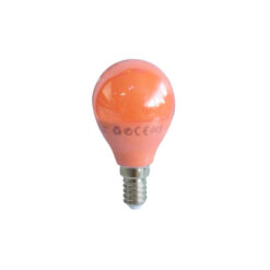 4W E14 GLS LED Light Bulb Red