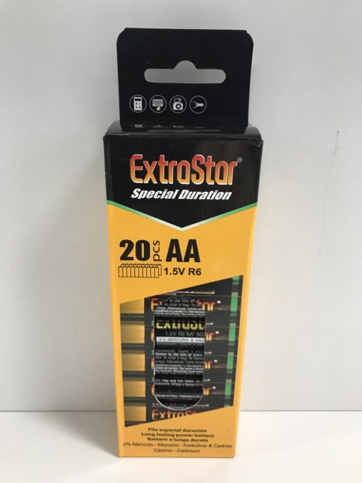 AA Special Duration Batteries 1.5v 20pieces