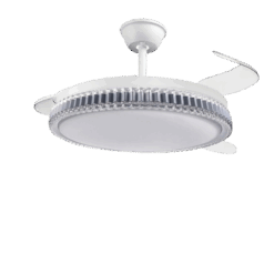 30W Ceiling Fan with 70W Lamp CCT 6500k/4200k/3000k, with remote control (OMFSD-2002)