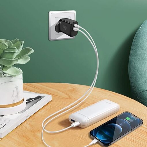 USB + Type-C Home Plug Charger